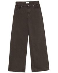 P.A.R.O.S.H. - Wide-Leg Denim Jeans - Lyst