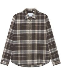 Les Deux - Lennon Check Overshirt - Lyst