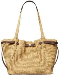 Tory Burch - Romy Straw Tote Bag - Lyst