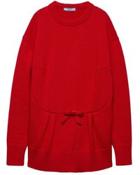 Prada - Wool Crewneck Sweater - Lyst