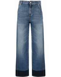 Alexander McQueen - Denim Cotton Jeans - Lyst