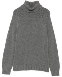 Base London - Wool Turtle-Neck Sweater - Lyst