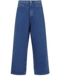 Marni - Hight Waist And Wide Leg Jeans - Lyst