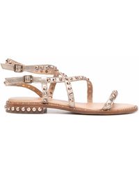 Ash Leather Petra Sandal Skin in Brown - Lyst