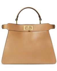 Fendi - Peekaboo Iseeu Leather Handbag - Lyst