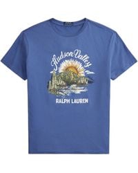 Ralph Lauren - Hudson Valley Graphic Crewneck T-Shirt - Lyst
