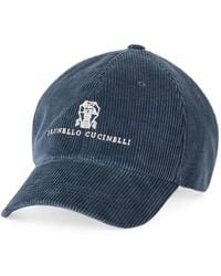 Brunello Cucinelli - Logo Cotton Baseball Cap - Lyst