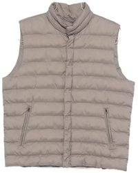Herno - Nylon Down Vest - Lyst