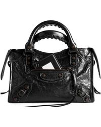 Balenciaga - Le City Mini Leather Handbag - Lyst