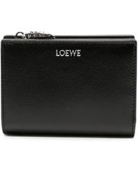 Loewe - Claw Leather Compact Wallet - Lyst