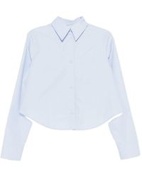 Sportmax - Cotton Blend Shirt - Lyst