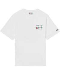 MC2 Saint Barth - Off Arnott T-Shirt With Grand Slam Embroidery - Lyst