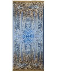 Etro - Paisley Pattern Scarf - Lyst
