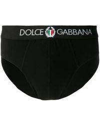 Dolce & Gabbana Cotton Slip - Black