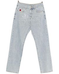 ICECREAM - Crystal Running Dog Denim Jeans - Lyst