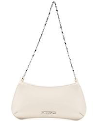 Jacquemus - Le Petit Bisou Chaine Leather Shoulder Bag - Lyst