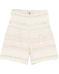 Bye - Cotton Blend Shorts - Lyst