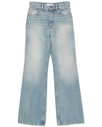 Chloé - Flared Leg Denim Jeans - Lyst