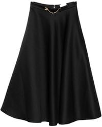 Elisabetta Franchi - Midi Skirt - Lyst