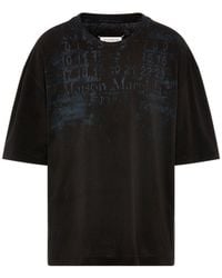 Maison Margiela - Oversized Cotton T-Shirt - Lyst