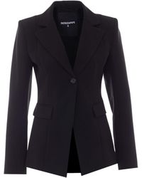 Patrizia Pepe - Single-Breasted Tailored Blazer By - Lyst