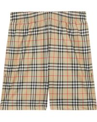 Burberry - Vintage Check Shorts - Lyst