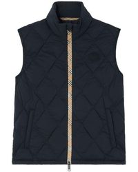 Burberry - Acresford Quilted Down Vest - Lyst