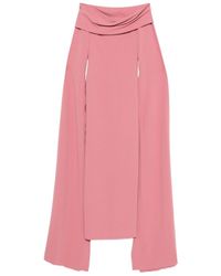 Solace London - Nuri Midi Dress - Lyst