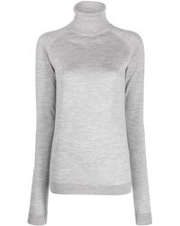 ARMARIUM - Wool And Cashmere Blend High Neck Sweater - Lyst