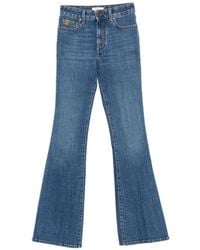 Jacob Cohen - Flared Leg Denim Jeans - Lyst