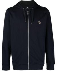 Paul Smith - Logo Cotton Hoodie - Lyst