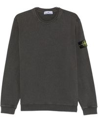 Stone Island - Regular Fit Crew Neck Sweatshirt - Lyst