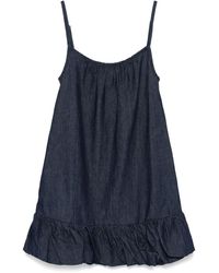 Dries Van Noten - Diley Denim Mini Dress - Lyst