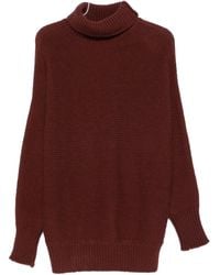 Alysi - Wool Turtle-Neck Jumper - Lyst
