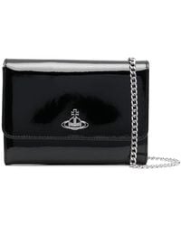 Vivienne Westwood - Patent Leather Wallet On Chain - Lyst