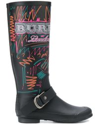 burberry wellies