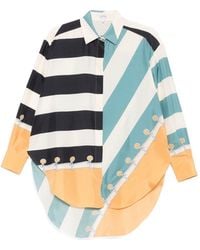 Loewe - Printed Silk Shirt - Lyst