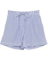 P.A.R.O.S.H. - Striped Cotton Shorts - Lyst