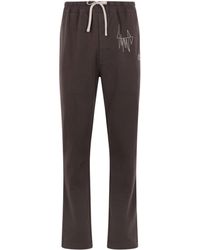 Moncler - Jogging Trousers With Logo - Lyst
