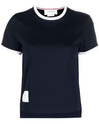 Thom Browne - T-shirt asimmetrica - Lyst