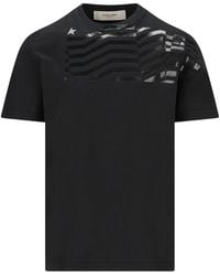 Golden Goose - Textured T-Shirt - Lyst