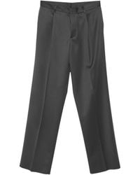 Lardini - Pleated Virgin-Wool Trousers - Lyst