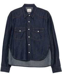 KHAITE - Grenon Cotton Shirt - Lyst