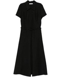Fendi - Bouclé Wool Midi Dress - Lyst