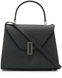 Valextra - Iside Mini Leather Handbag - Lyst