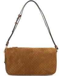 Gucci - Half Horsebit Medium Leather Shoulder Bag - Lyst