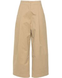 Studio Nicholson - Cotton Wide-Leg Trousers - Lyst
