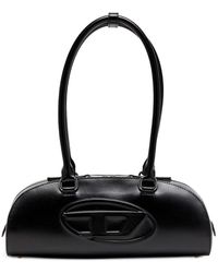 DIESEL - 1Dr Dome Leather Shoulder Bag - Lyst
