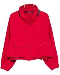 Loewe - Cotton And Silk Blouson Jacket - Lyst