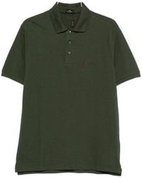 Etro - Logo Cotton Polo Shirt - Lyst
